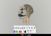 藏品(中國湖北皮影戲偶頭-生)的圖片